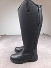 Mountain Horse Tall Riding Boots Womens 9 Black Lined Winter Full Zip Equestrian