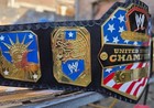 New United States Championship Title Belt Replica 2mm Wrestling Adult Size _ Eba