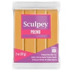 Sculpey Premo Polymer Clay 2 Oz Mustard 5011 Oven Bake Modeling Block