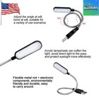 Mini Usb Led Light Flexible Reading Lamp Portable Gooseneck Book Night Light Pc