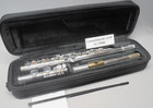 Gemeinhardt 22sp Silver Plated Flute W  New Case  Gold Lip New Pads - Guaranteed