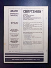 Vintage 1997 Sears Craftsman 15 5 Hp 42  Lawn Mower Owners Manual  917 259530