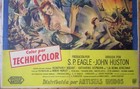 1952 The African Queen Humphrey Bogart Katharine Hepburn 1sh Movie Poster Rare