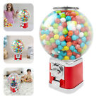 1 26  Gumball Machine With Coin Bank - Red  Vintage Bubble Gum Candy Dispenser