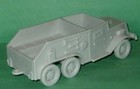 Orig  Old Marx German Half Track For Desert Fox Battleground Playsets