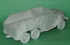 Orig  Old Marx German Half Track Troop For Desert Fox Battleground Playsets