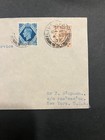 Gb Kgvi 1939 First Flight Imperial Airways To New York Usa Northern Route