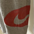 Ultra Rare Vtg 90s Nike Gray Red Swoosh T-shirt     Men   s Large