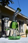 9  Glass Water Pipe Bong Bubbler Hookah W  Percolator