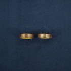 Matching Pair Of Cartier Sterling Silver Perrier Bottle Caps  - Free Shipping Us