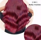 Mayraki Gray Coverage Permanent Hair Color Dye Shampoo Color 03 Ruby Fusion Red