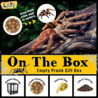 Prank Tarantula Raise - Wrap Your Real Gift In A Prank Funny Gag Joke Gift Box  
