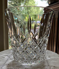 Waterford Crystal Lismore Large Ice Bucket  no Tongs  Ireland  530nw