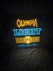 Vintage Olympia Beer Light Up Sign 17    X 17      a Fine Light Beer 