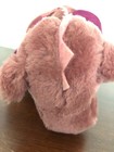 Vintage 1983 Dakin Maroon Dragon Plush With Purple Wings And Pink Tongue