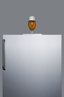 Summit Sbc54osbiadank 24 w 5 5 Cu  Ft  Built-in Beer Kegerator - Stainless Steel