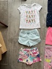 Baby Toddler Girl Huge Lot Of 13 Piece Set Clothing Outfit Tops Shorts Pants 2t