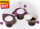 Prefilled Communion Cups   Wafer Sets With Juice - Box Of 50 Cups