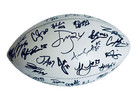 2024 Ohio State Buckeyes Team Signed Logo Football Coa 50  Autos Smith Ebuka