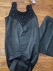 New Girls 2pc Bcg Size 14a Gymnastics Dance Leotard With Shorts