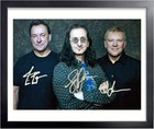 Rush Band  8x10 Size Autographed Reproduction Print Signed  copy 