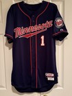 Alex Presley 2013 Game Used Worn Minnesota Twins Blue Road Jersey Mlb Hologram