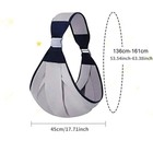 Multifunction Baby Carrier Ring Sling Ergonomic Toddler Wrap