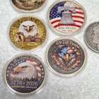 United States 10- 250th Anniversary 1776-2026 We The People Colorized Medal Lot