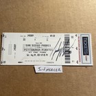 Pittsburgh Pirates And Penguins Tickets Stubs    Autographed  Please Choose 