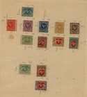 Lithuania  Stamps On 2 Pages    8  Imperforate Stamps           Ms0821