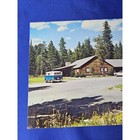 Vintage Jenny Lake Lodge Wyoming Postcard Chrome Divided