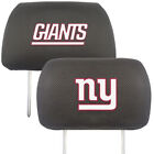 Brand New Nfl New York Giants  Set Of 2 Embroidered Car Suv Auto Headrest Covers