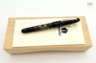 Namiki Nippon Art Mt Fuji And Wave With Gold Trim Fountain Pen Great Design   