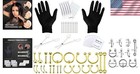 Luxury 36pc Body Piercing Kit - Hypoallergenic Surgical Steel For Safe Piercings