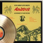 Bob Marley - Exodus Gold Lp Record Plaque Display