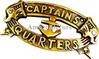 Captains Quarters Sign Nautical Plaque Ship Boat Sign Antique Wall Home Decor