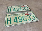 1968 To 1986 Washington State Truck License H-49633