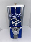 Dodgers Theme Oak Acorn 1    Gumball Vending Machine With Key 25cent Vend Working