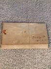 1843 Stampless Cover letter New York To Providence Ri Business C hm