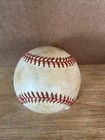 Len Coleman President Vintage Official National League Game Used Baseball Ball C