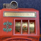 Vintage Medley One Armed Banker 5 Cent Las Vegas Toy Slot Machine Red Coin Bank