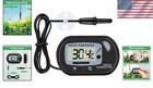 Petbank Lcd Digital Thermometer - Reliable Water Temperature Gauge For Aquariums