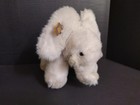Vintage Applause Elephant White 11  Plush Stuffed Animal 1988