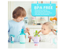 Spill Proof Bottles Baby Toddler Water Bottle Cap Bpa Free Kids Portable 4 Pack