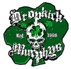 Dropkick Murphys - Shamrock Skull Sticker