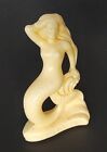 Vintage 1960s Weeki Wachee Mold A Rama Plastic Wax Mermaid Figure Souvenir