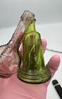 Vtg Mini Wheaton Nj Bottles   Lot Of 2  Fisch s Bitters Ball  claw Liberty Bell