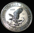 Genuine2016  2 Silver Canadian Mapleleaf 9999 Silver1 2oz half Ounce minor Spots