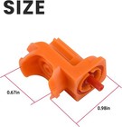 New 902272r Metering Valve Red - One Piece Fits Paslode Orange Fuel Cell Framers