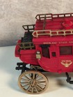 Vtg Japan Am Transistor Radio Overland Stage Express Co U s  Mail Coach Wagon 